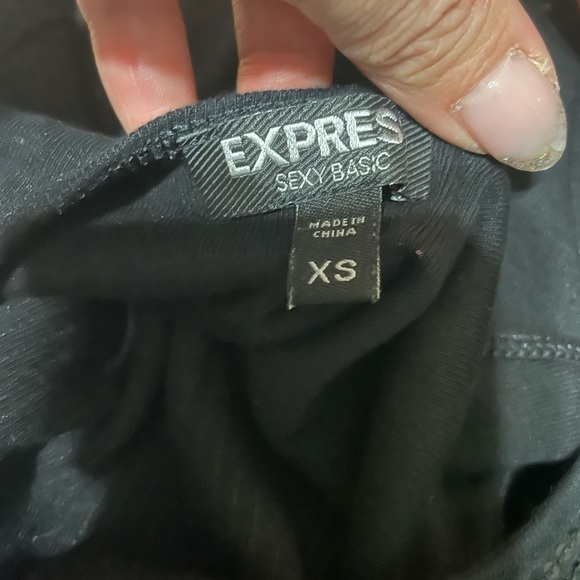 Express black Sequin Tank top size XS - Picture 5 of 6